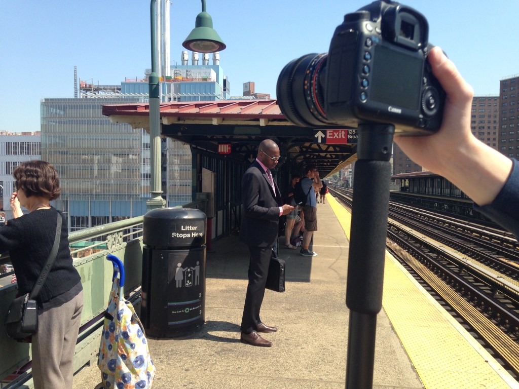 George Robert shoots WLNY-TV 10/55 News&nbsp;Promo