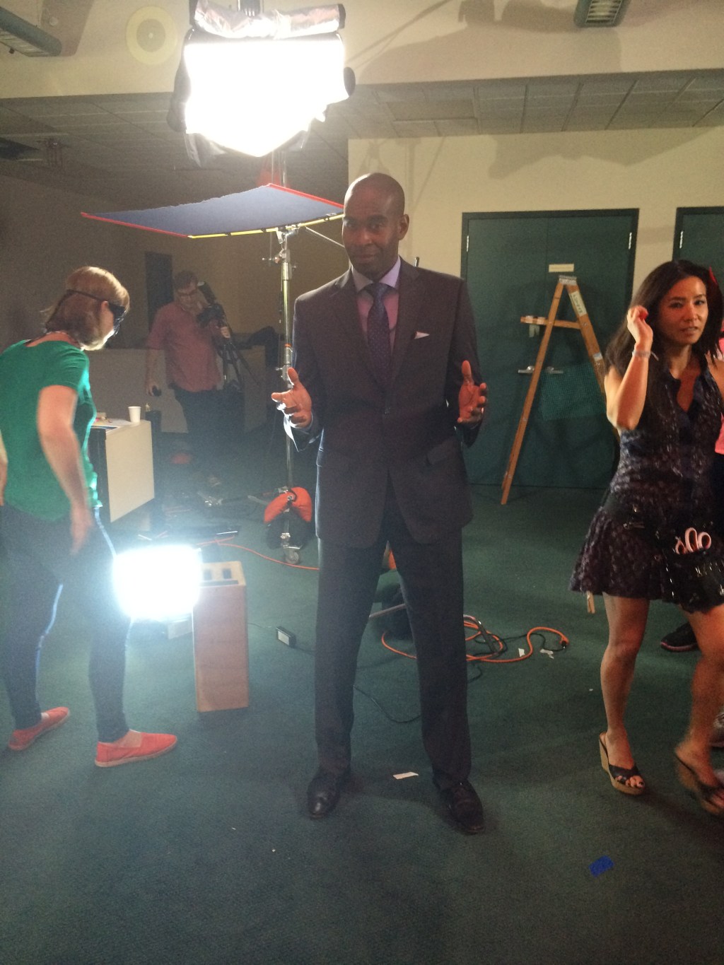 George Robert shoots “Evil Lord” TV spot for&nbsp;Mediacom