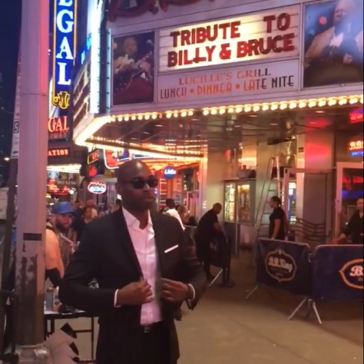 George Robert at BB King's in Times Square