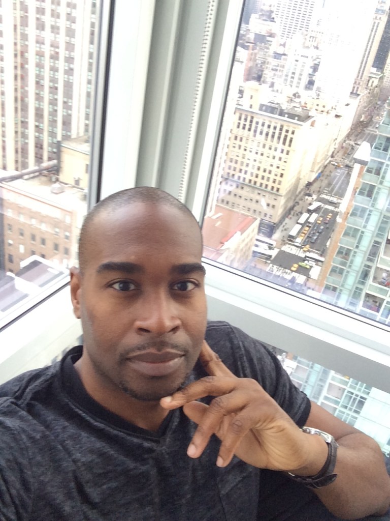 George Robert on the 33rd floor at The DYLAN on Fifth.