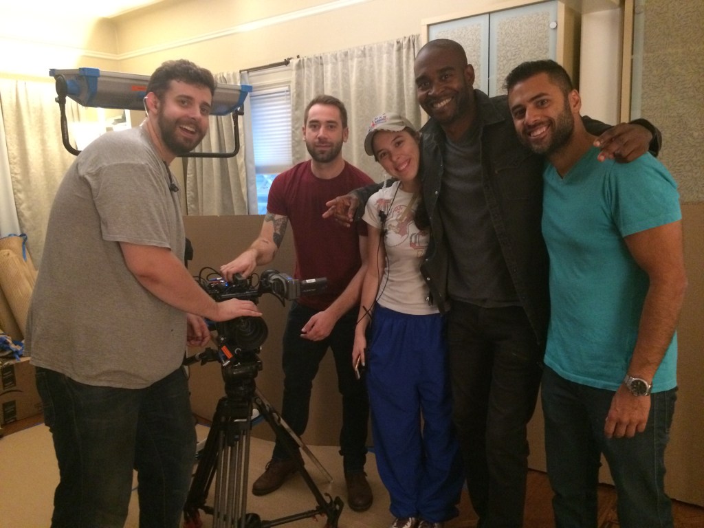 Left to right: Nate McGarrahan, Erik Dettle, Sarah Brennan Kolb, George Robert & Ritesh Gupta. 