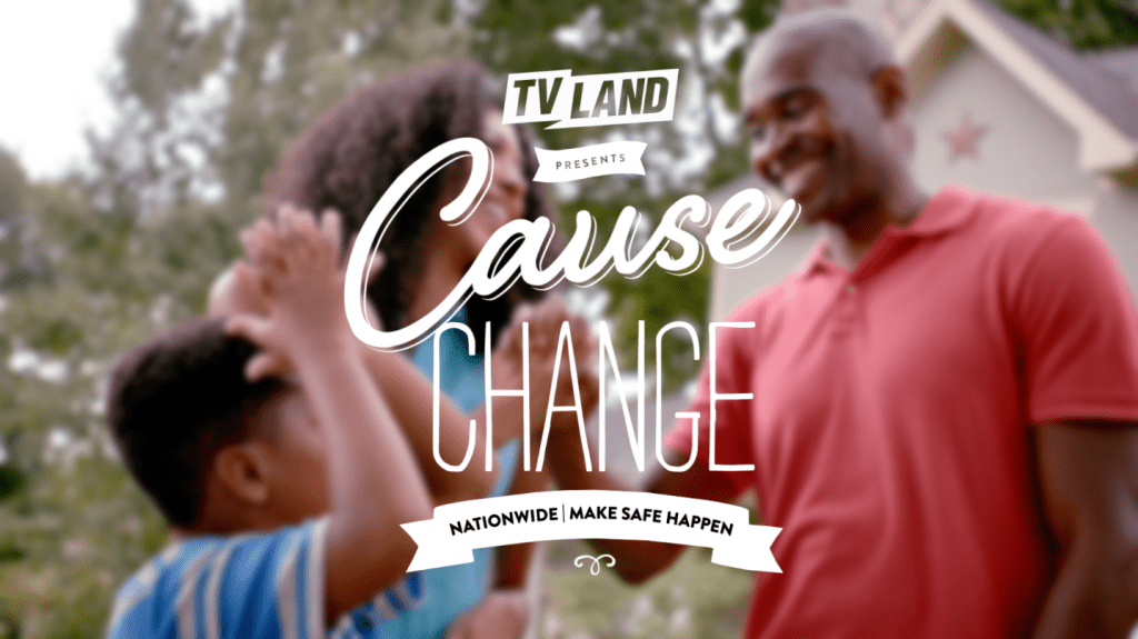 George Robert appears in “Make Safe Happen” promo for Nationwide on TV Land&nbsp;network