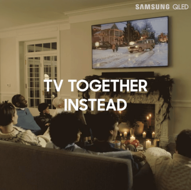 George Robert appears in a series of GIFs for Samsung’s ‘Awkward Moments’ Holiday&nbsp;Campaign